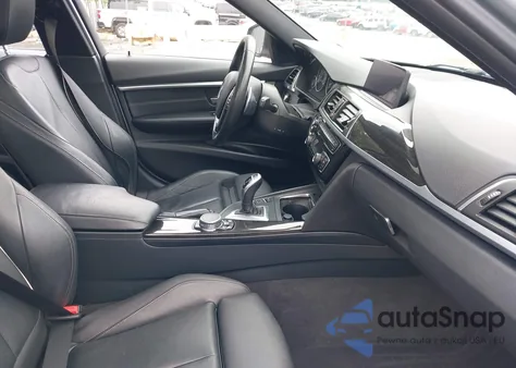 2017 BMW 330I из США, поврежденный, VIN WBA8B9G31HNU52441